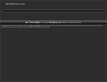 Tablet Screenshot of 247defense.com